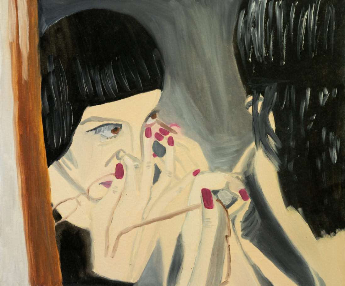 Sans Titre, 2009, huile sur toile, 46 x 55 cm