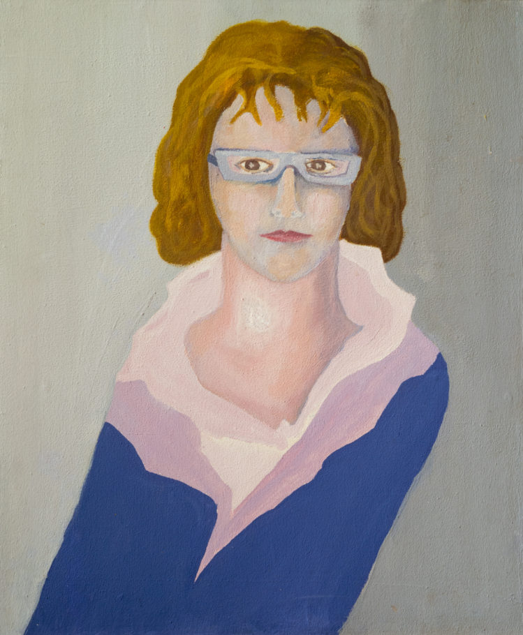 Sans Titre, 2012, pigments sur carton, 42 x 50 cm